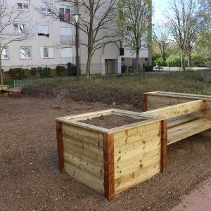 L'agrandissement des jardins partagés Castelnau - 2018